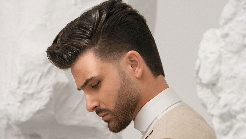 Corte Pompadour volumen y estilo clásico renovado