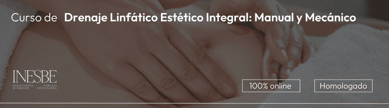 Logo de Inesbe promocionando formación avanzada en técnicas para evaluar la retención de líquidos.