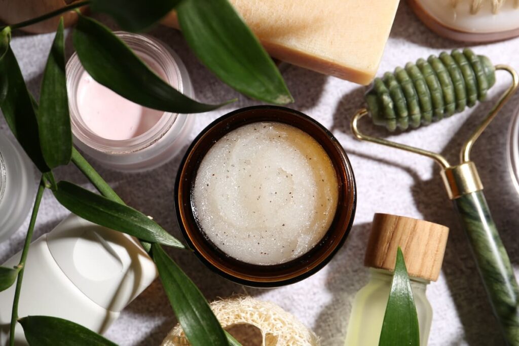 Laboratorio artesanal para emprender con una marca de cosmética natural orgánica.